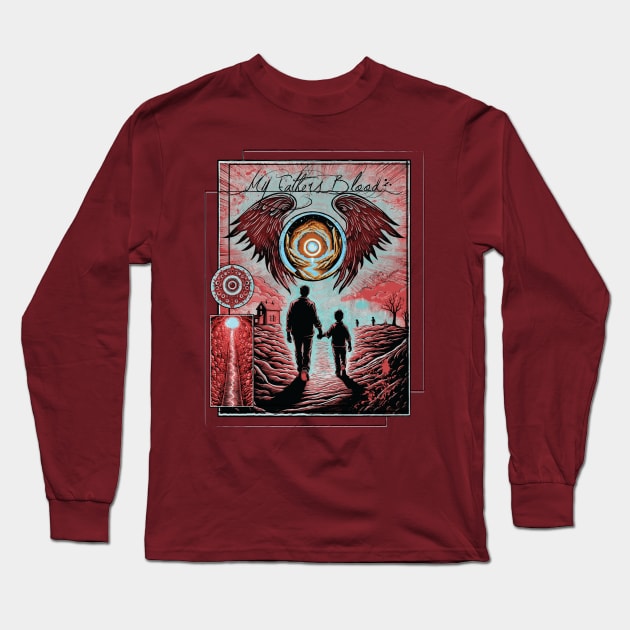 My Fathers Blood Long Sleeve T-Shirt by SCRAN Art